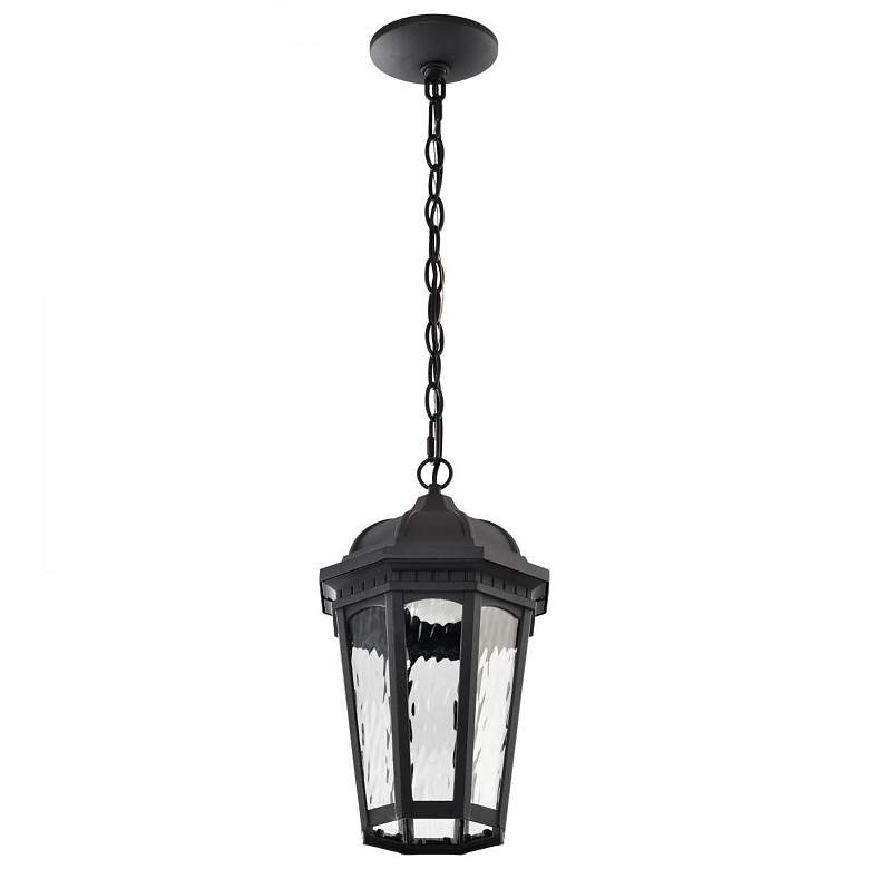 Image 5 East River Collection 1 Light Outdoor Hanging Fixture LED more views
