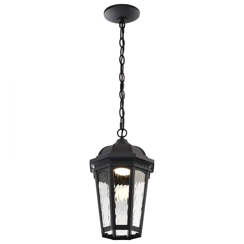 Image 6 East River Collection 1 Light Outdoor Hanging Fixture LED more views