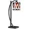 Eastbourne Tiffany Style Iron Arc Table Lamp