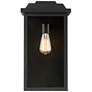 Eastcrest 18 1/2" High Textured Black Finish Steel Outdoor Wall Light