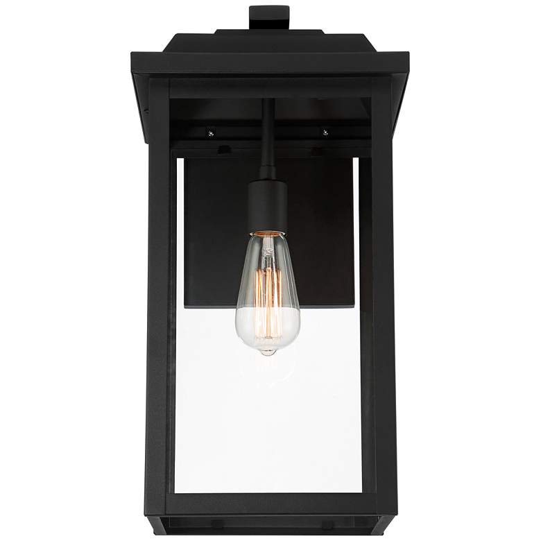 Image 4 Eastcrest 20 1/2" High Textured Black Finish Steel Wall Sconce more views