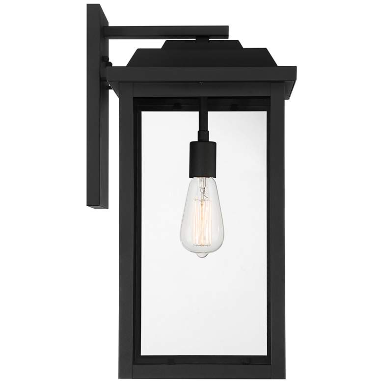 Image 6 Eastcrest 20 1/2"H Textured Black Steel Outdoor Wall Light Set of 2 more views