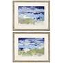 Eastern Winds 33" Wide 2-Piece Framed Giclee Wall Art Set