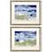 Eastern Winds 33" Wide 2-Piece Framed Giclee Wall Art Set
