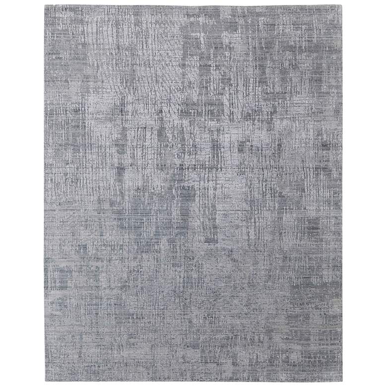 Image 1 Eastfield Modern Abstract Hand Woven Blue Area Rug 69A8F
