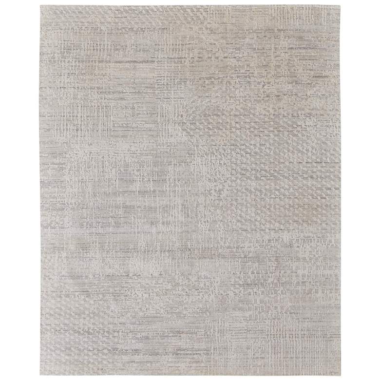 Image 1 Eastfield Modern Abstract Hand Woven Ivory Area Rug 69ABF