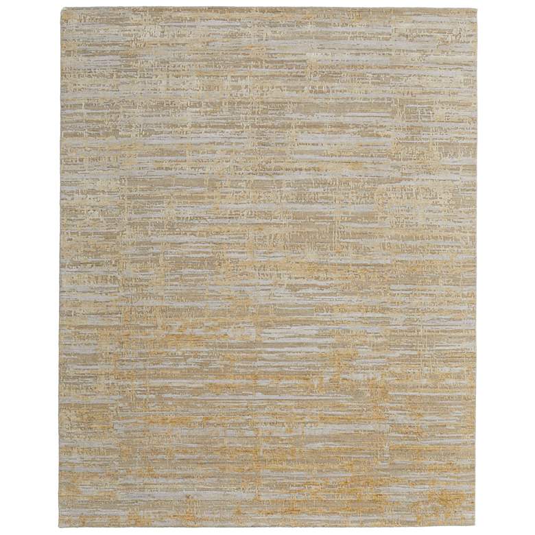 Image 1 Eastfield Modern Abstract Hand Woven Yellow Area Rug 69FQF