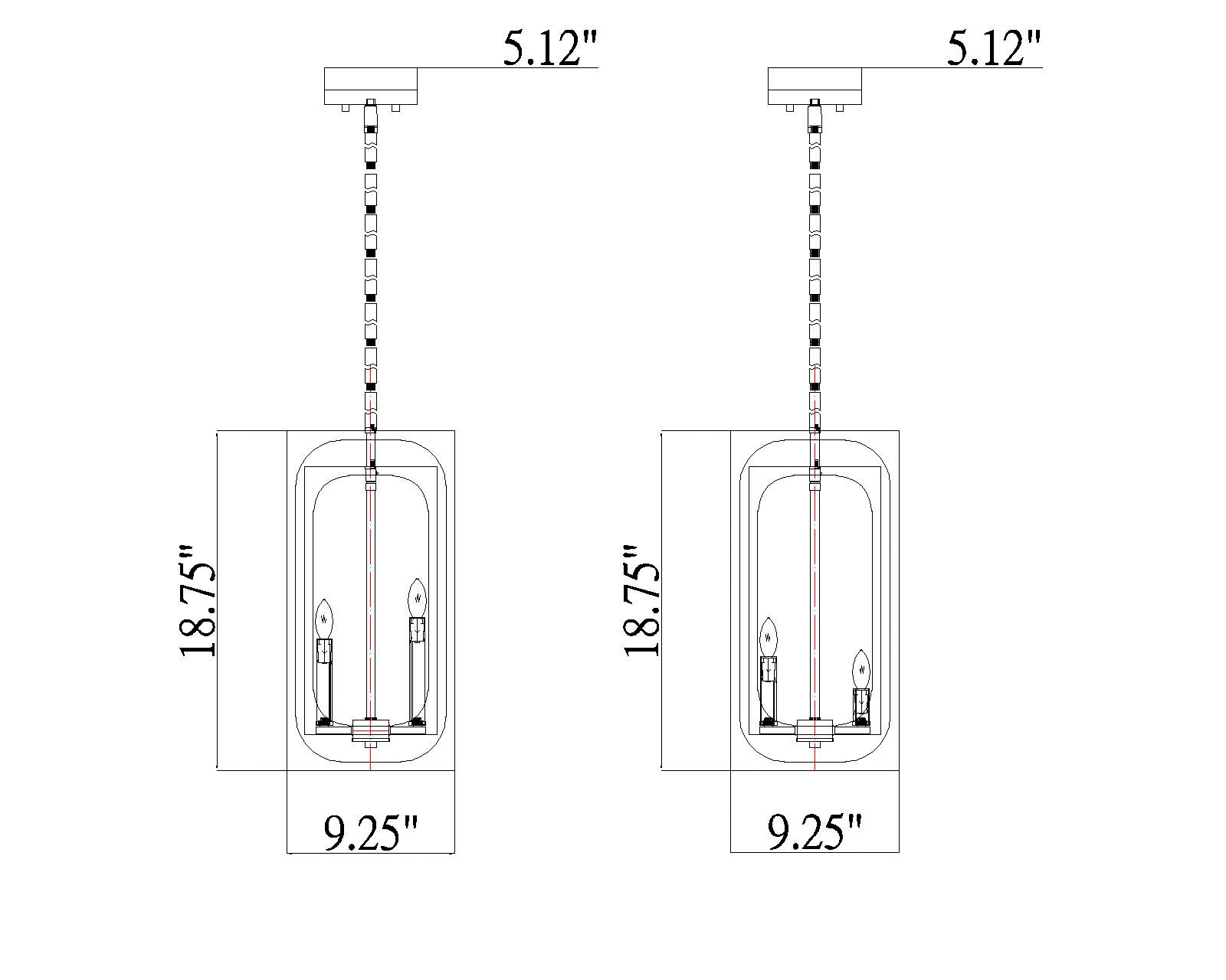 Easton 4 Light Chandelier