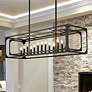 2_Easton 54" Wide Matte Black 13-Light Linear Pendant
