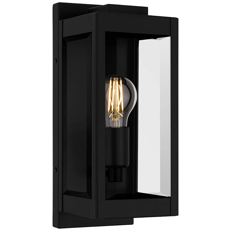Image 1 Eastover 1-Light Earth Black Outdoor Wall Lantern