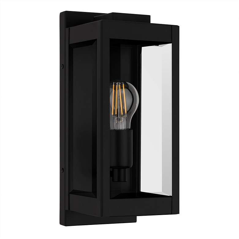 Image 2 Eastover 1-Light Earth Black Outdoor Wall Lantern more views