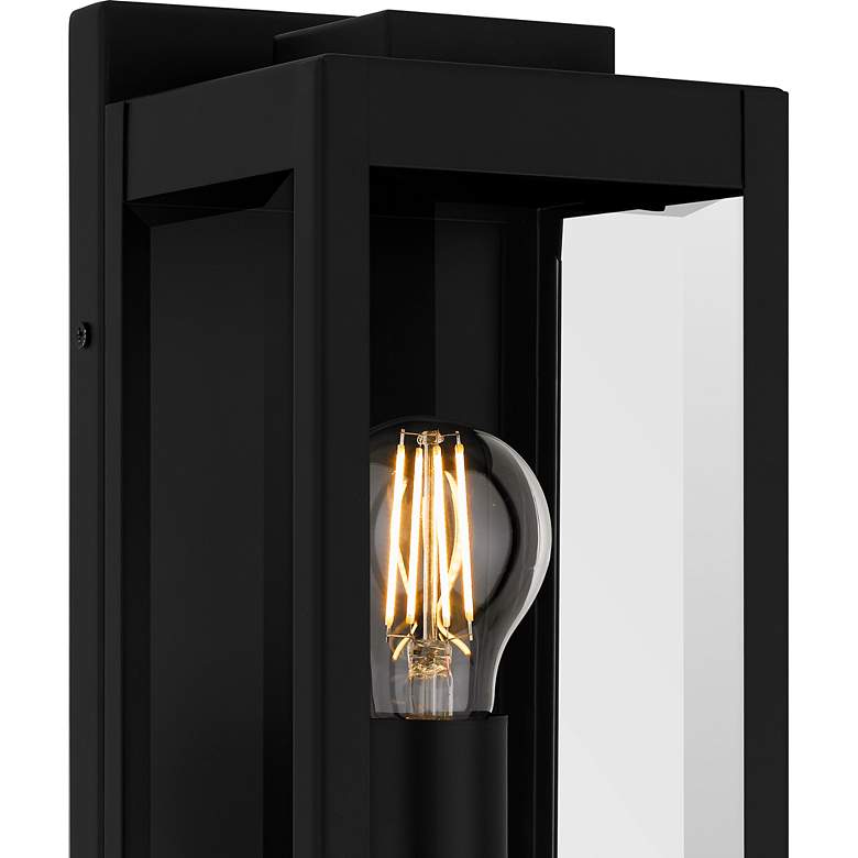 Image 5 Eastover 1-Light Earth Black Outdoor Wall Lantern more views