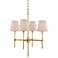 Eastview 22 1/2" Wide Brass Chandelier