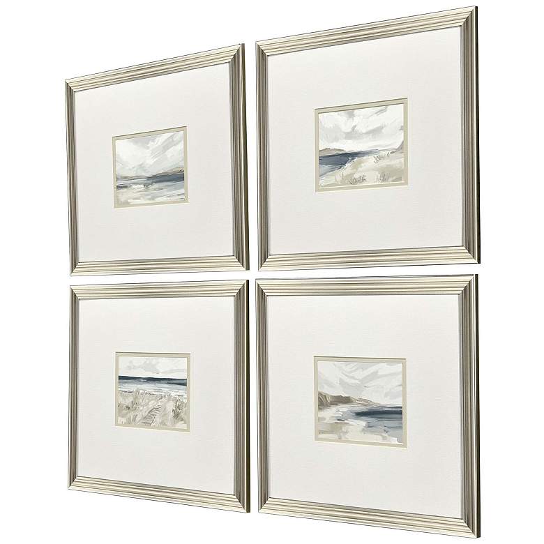 Image 3 Easy Day 16"W x 14"H Framed Art - Set of 4 more views