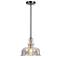 Eaton 11 3/4"W Bronze and Antique Brass Mini Pendant Light