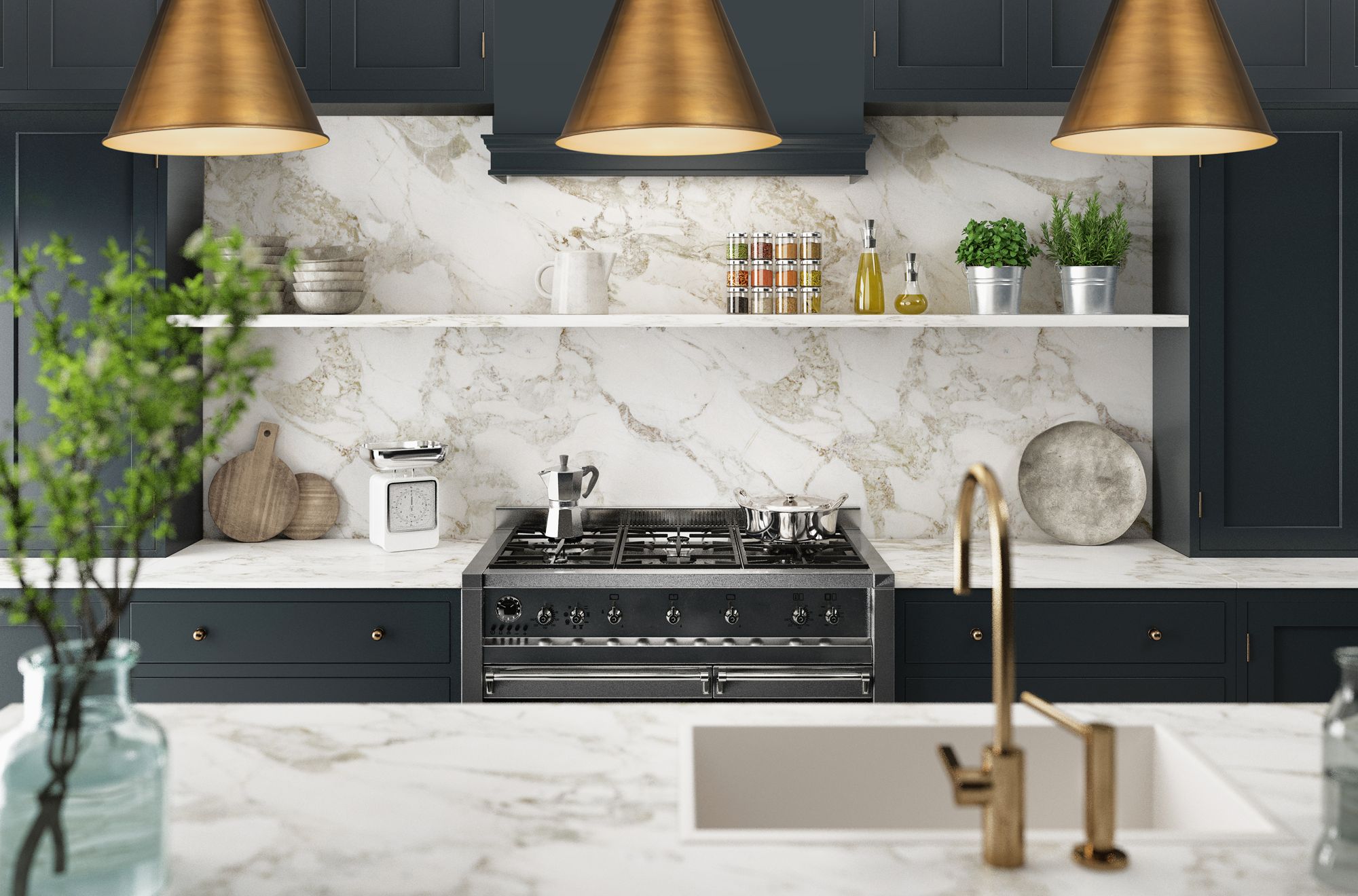 Image 3 Eaton 12" Wide Rubbed Brass Cone Mini Pendant more views