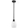 Eaton 6" Oil Rubbed Bronze Mini Pendant w/ Matte White Shade