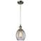 Eaton 6" LED Mini Pendant - Brushed Satin Nickel - Clear Shade