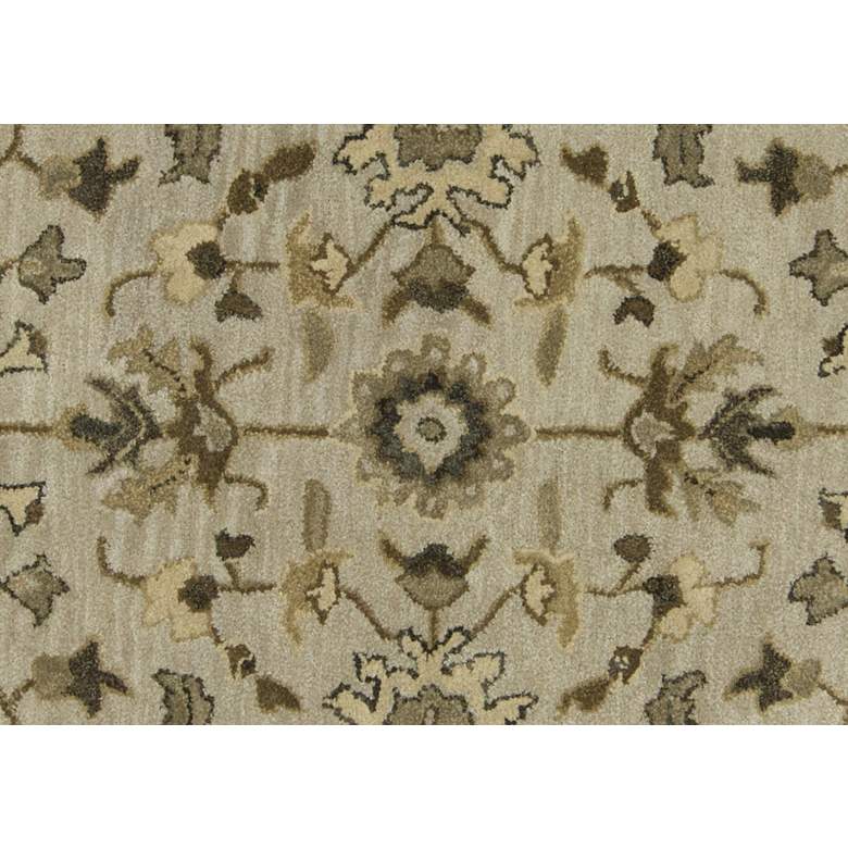 Image 5 Eaton 6548399 5'x8' Gray and Beige Persian Wool Area Rug more views