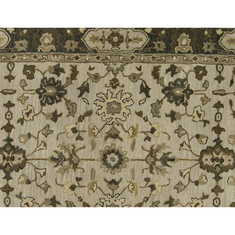 Image 6 Eaton 6548399 5'x8' Gray and Beige Persian Wool Area Rug more views