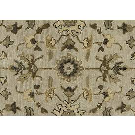 Image5 of Eaton 6548399 8'x11' Gray and Beige Persian Wool Area Rug more views