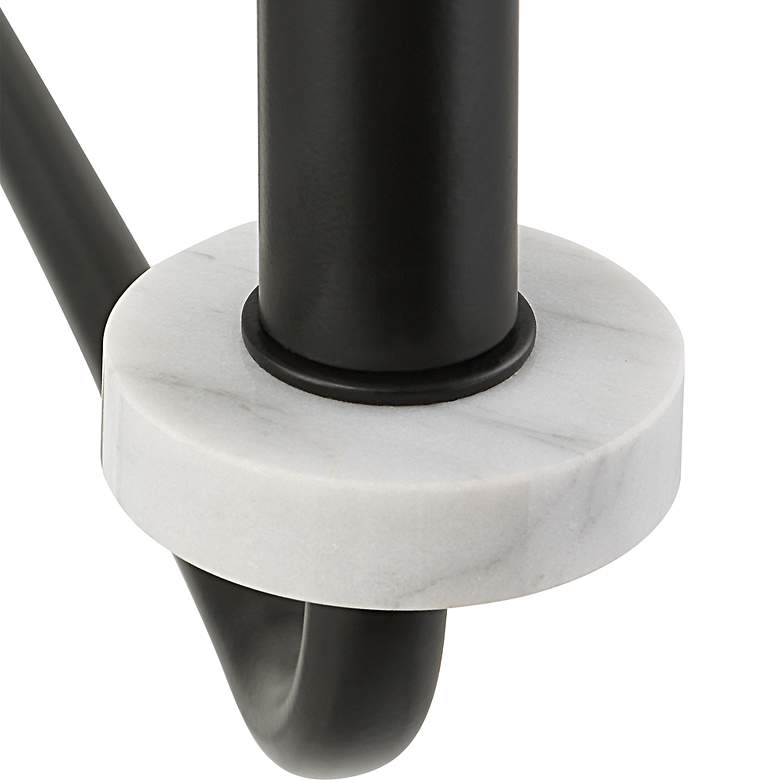 Image 6 Ebony Elegance 34" Wide Matte Black 8-Light Chandelier more views