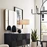 Ebony Elegance 34" Wide Matte Black 8-Light Chandelier
