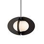 2_Echelon 15.38"H x 24"W 1-Light Pendant in Black more views