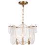 1_Echo 15 1/2" Wide Natural Brass 3-Light Pendant