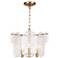 Echo 15 1/2" Wide Natural Brass 3-Light Pendant