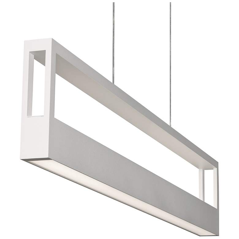 Image 1 Echo 8" White LED Pendant