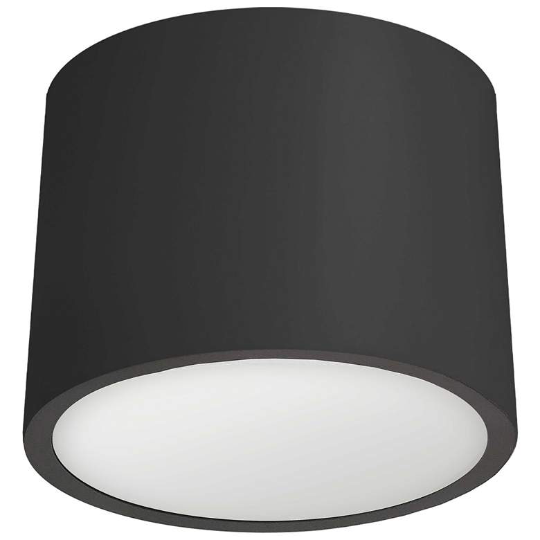Image 1 Echo 9.75" Wide Matte Black 15W Flush Mount
