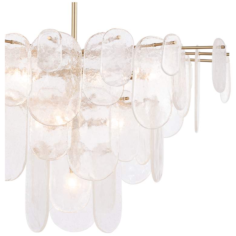 Image 4 Echo Chandelier (Natural Brass) more views