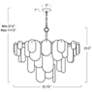 5_Echo Chandelier (Natural Brass) more views