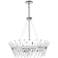 Echo Radiance 24 1/2" Wide Chrome Pendant Light