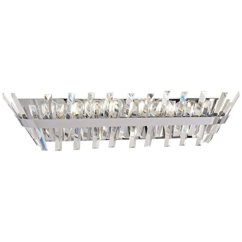 Image 1 Echo Radiance 30 1/2 inch Wide Chrome Bath Light