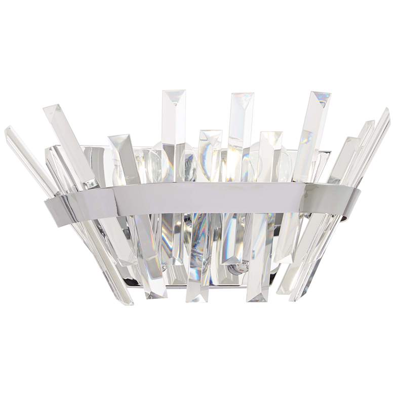 Image 1 Echo Radiance 6 3/4 inch High Chrome Wall Sconce