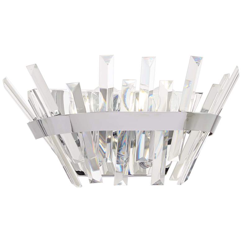 Image 1 Echo Radiance 6 3/4" High Chrome Wall Sconce
