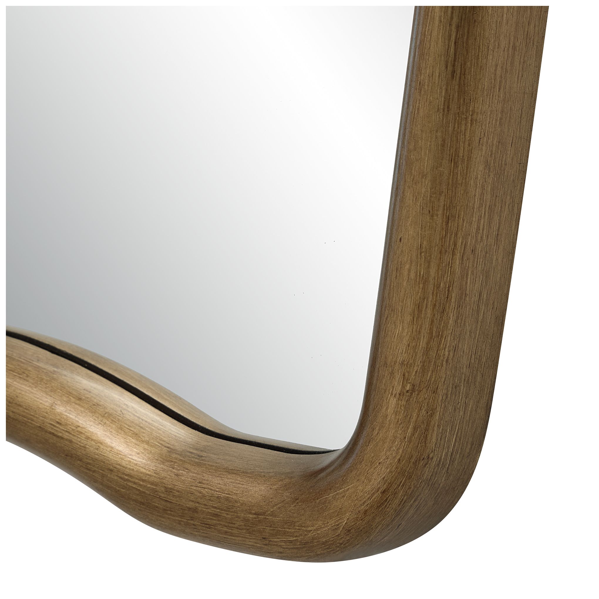 Image 3 Echoa 35.75" H x 23.75" W Wall Mirror, Gold-Bronze more views