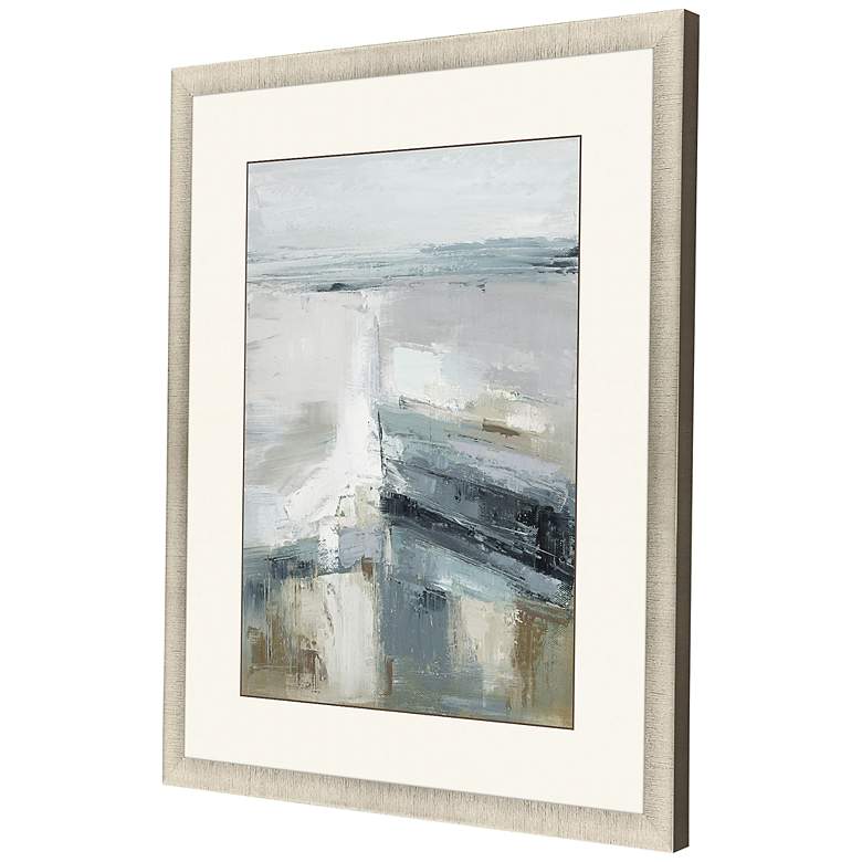 Image 3 Echoes of the Sea I 39" High Giclee Framed Wall Art more views
