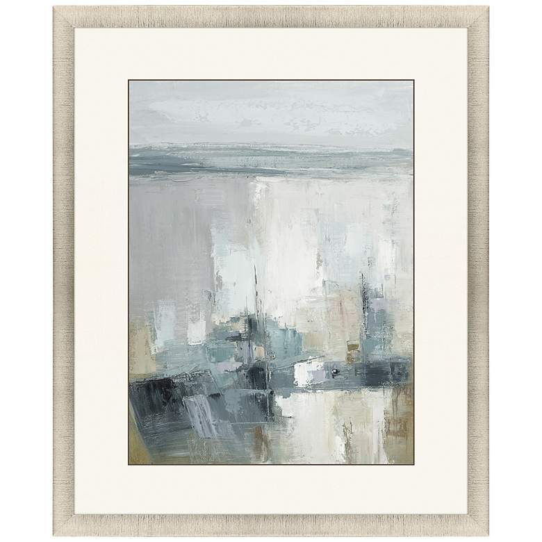 Image 1 Echoes of the Sea II 39" High Giclee Framed Wall Art