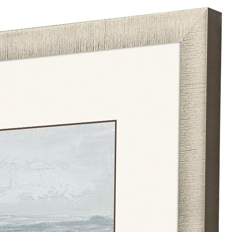 Image 2 Echoes of the Sea II 39" High Giclee Framed Wall Art more views