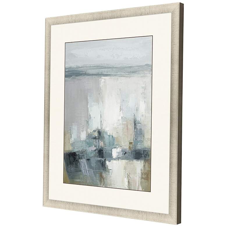Image 3 Echoes of the Sea II 39" High Giclee Framed Wall Art more views
