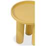 5_Eclat 18" Wide Yellow Ochre End Table more views