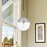 Thumbnail1 of Eclipse 1 Lt Chrome Pendant With Clear Glass