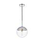 Thumbnail4 of Eclipse 1 Lt Chrome Pendant With Clear Glass more views