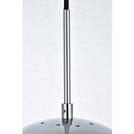Image5 of Eclipse 1 Lt Chrome Pendant With Frosted White Glass more views