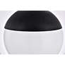 6_Eclipse 10" Wide Black Globe Mini Pendant more views