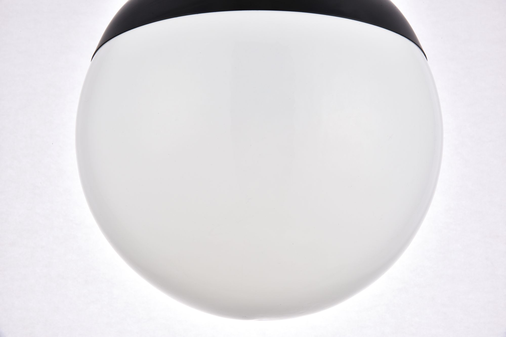 Image 6 Eclipse 12" Black Orb Mini Pendant more views