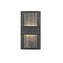 6_Eclipse 12" High Black Metal LED Outdoor Wall Light more views